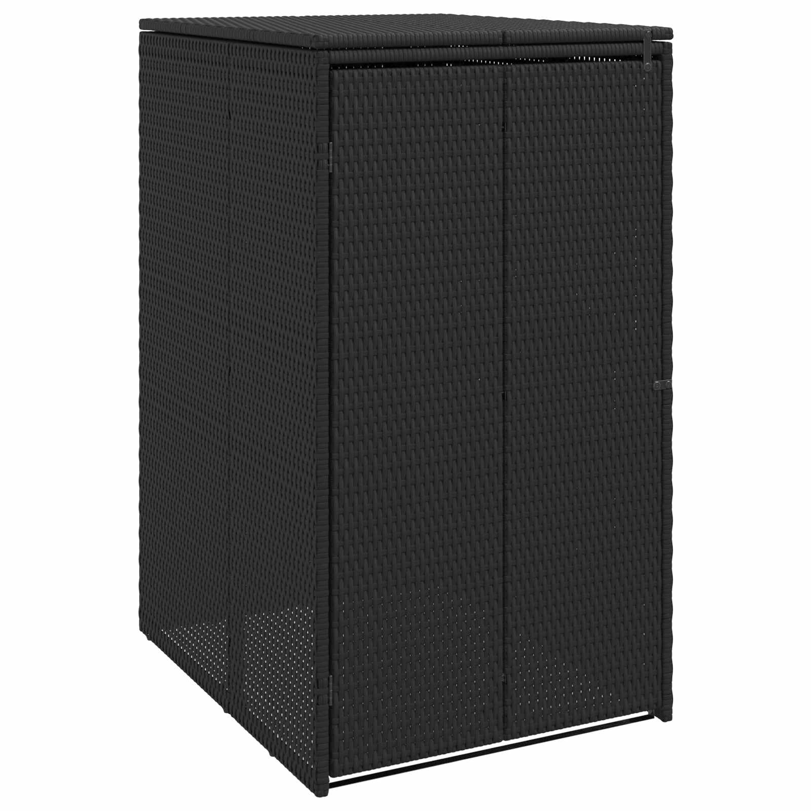 Avfallshink Box Svart 65 x 80 x 115 cm polyeten