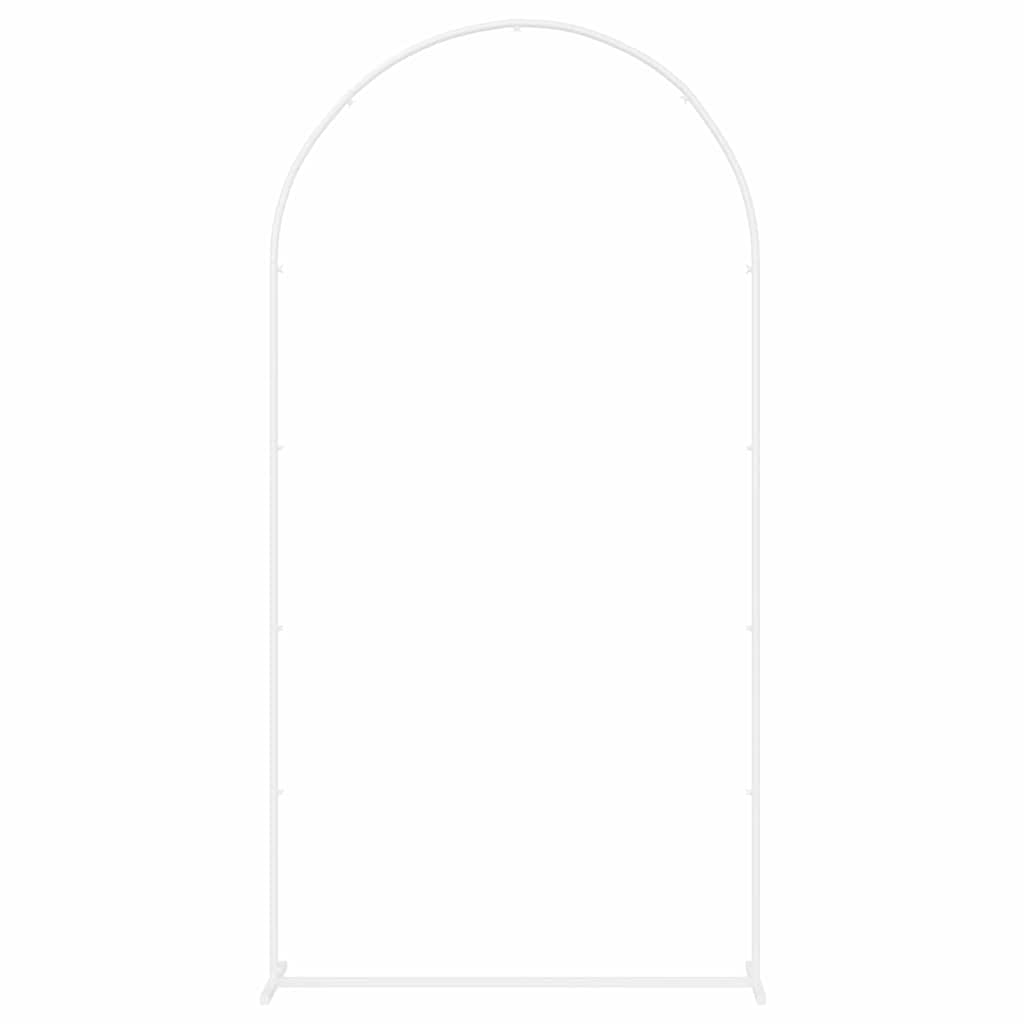 Bröllopsbåge Vit 100 x 39 x 200 cm Stål