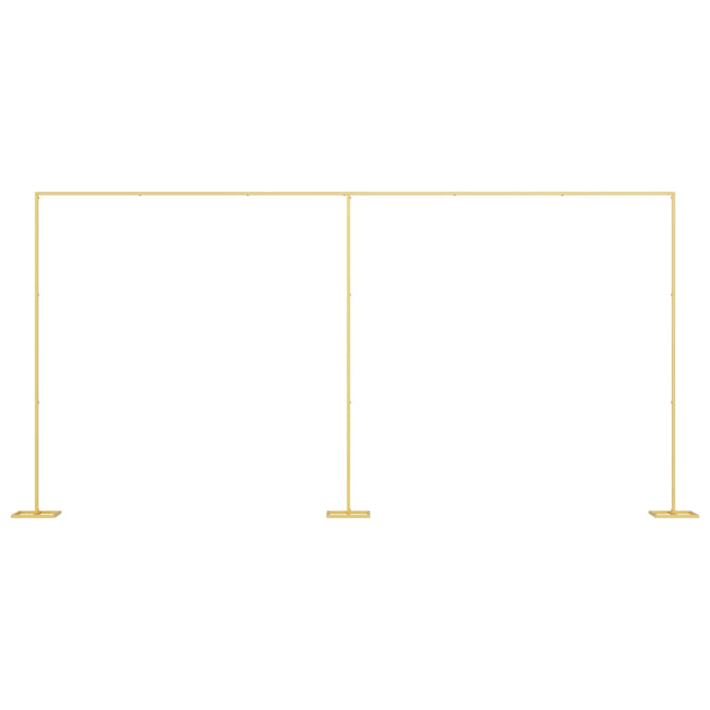 Bröllopsbåge Guld 657 x 35 x 300 cm Stål
