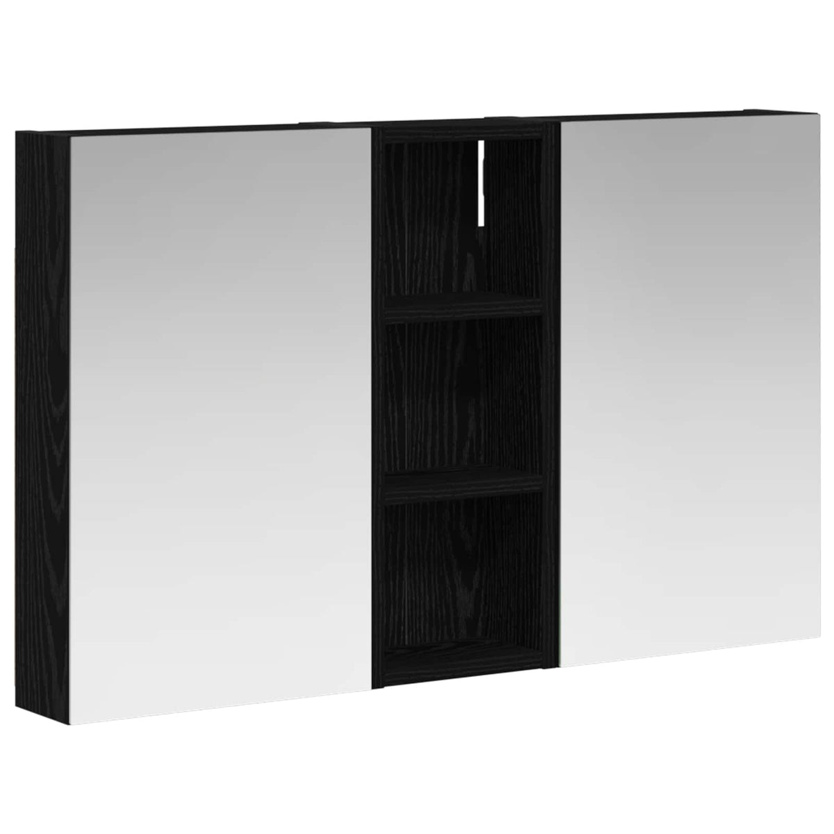 Badrumsskåpsset 3 st 80 x 10,5 x 50 cm Konstruerat trä