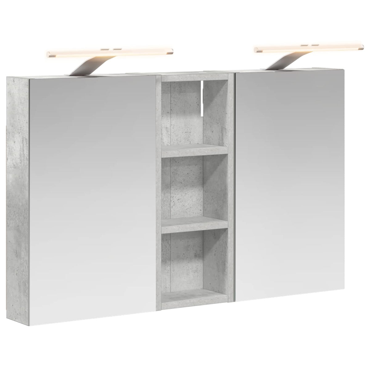 Badrumsskåpsset 3 st 80 x 10,5 x 50 cm Konstruerat trä