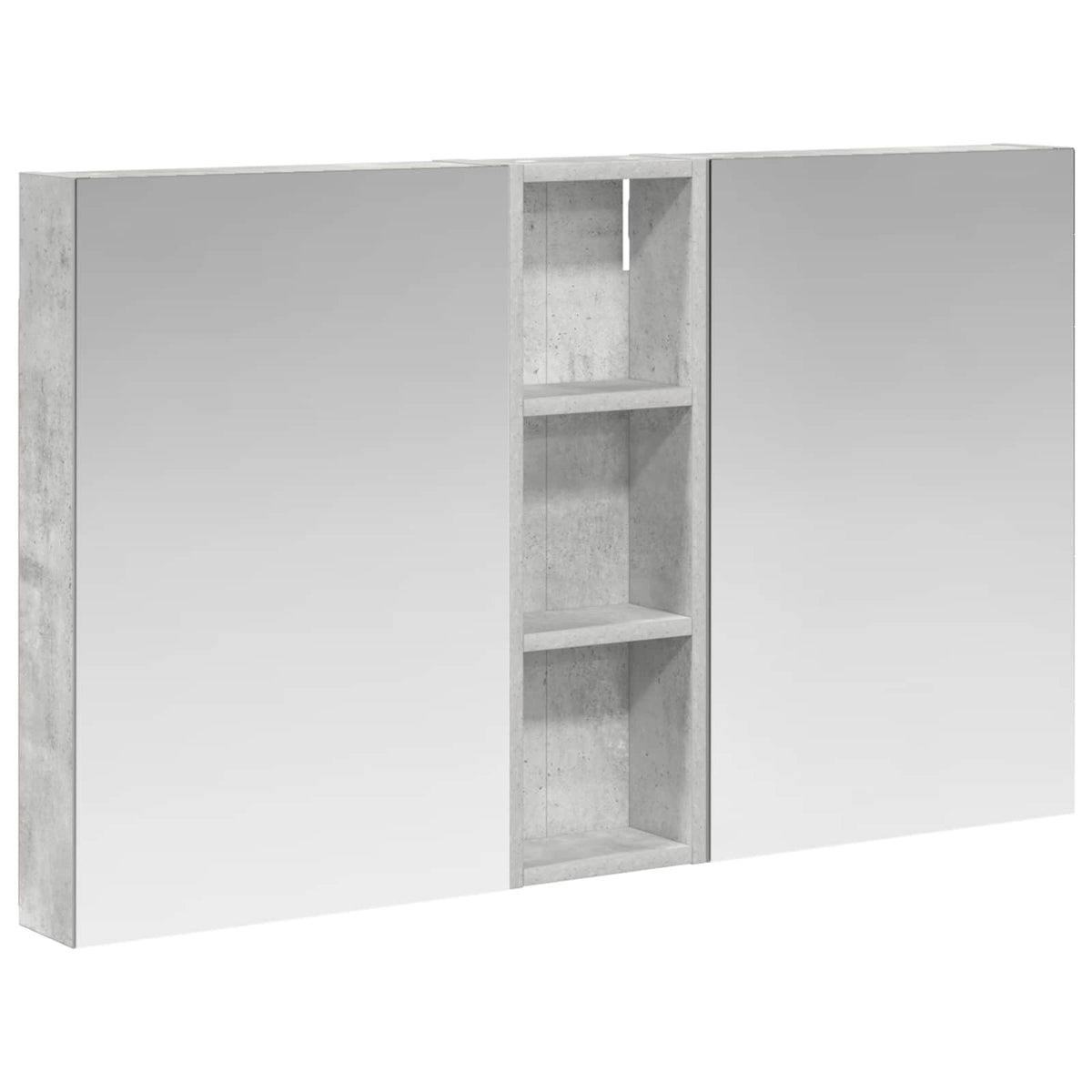 Badrumsskåpsset 3 st 100 x 10,5 x 60,5 cm Konstruerat trä