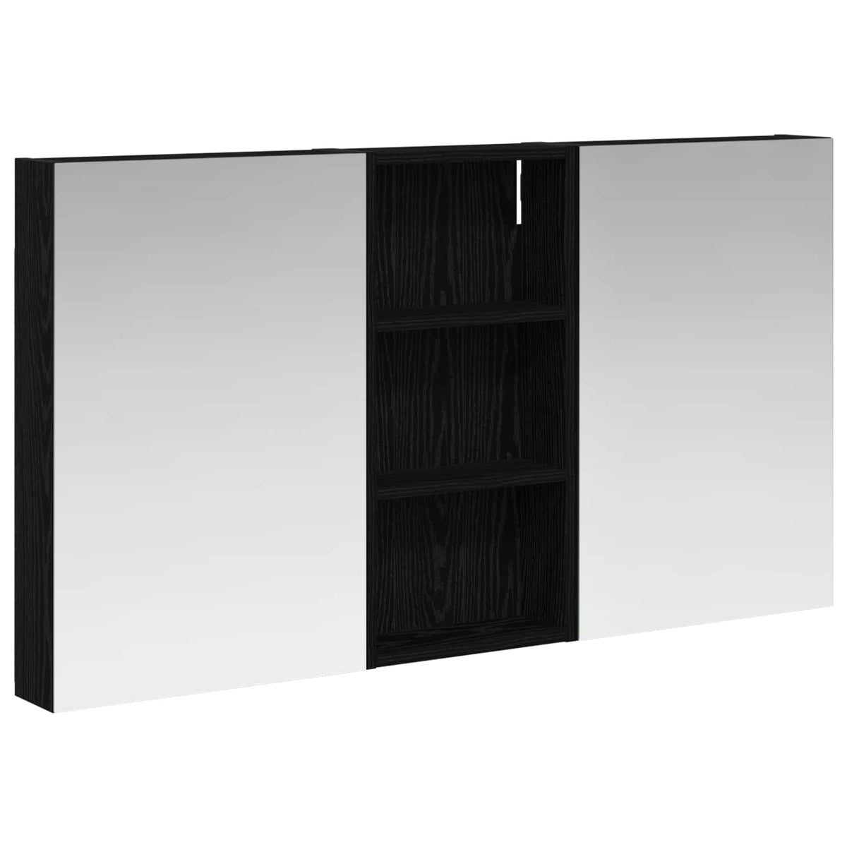 Badrumsskåpsset 3 st 110 x 10,5 x 60,5 cm Konstruerat trä
