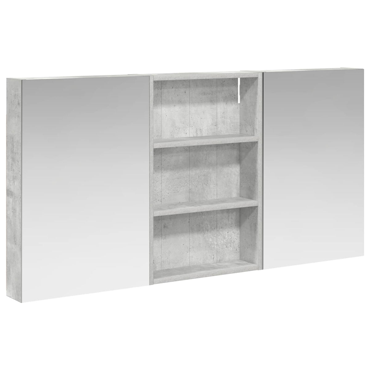 Badrumsskåpsset 3 st 120 x 10,5 x 60,5 cm Konstruerat trä