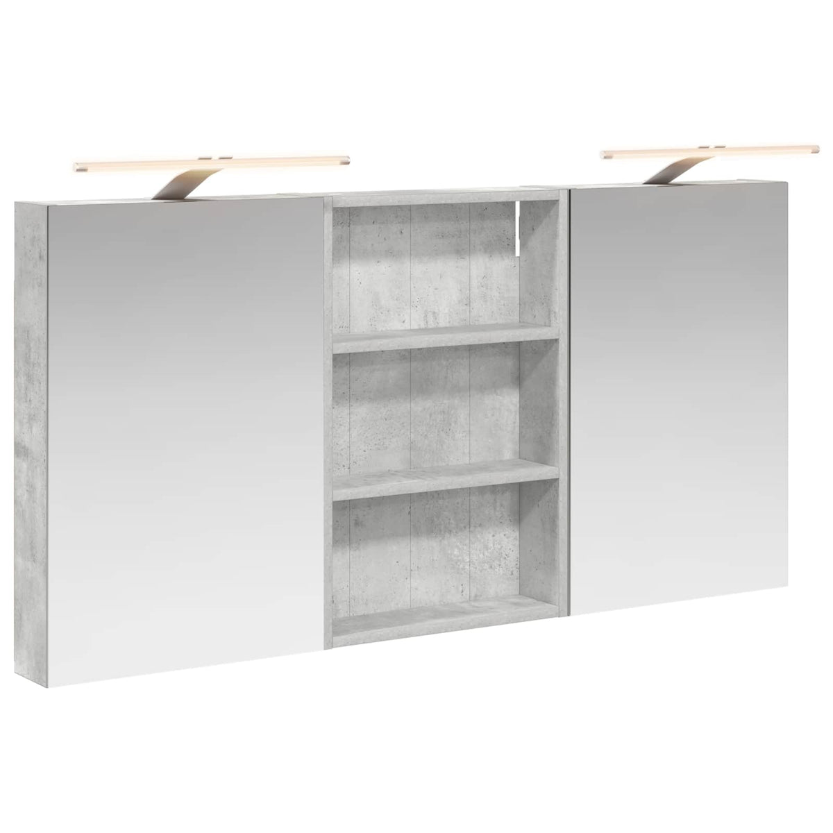Badrumsskåpsset 3 st 120 x 10,5 x 60,5 cm Konstruerat trä