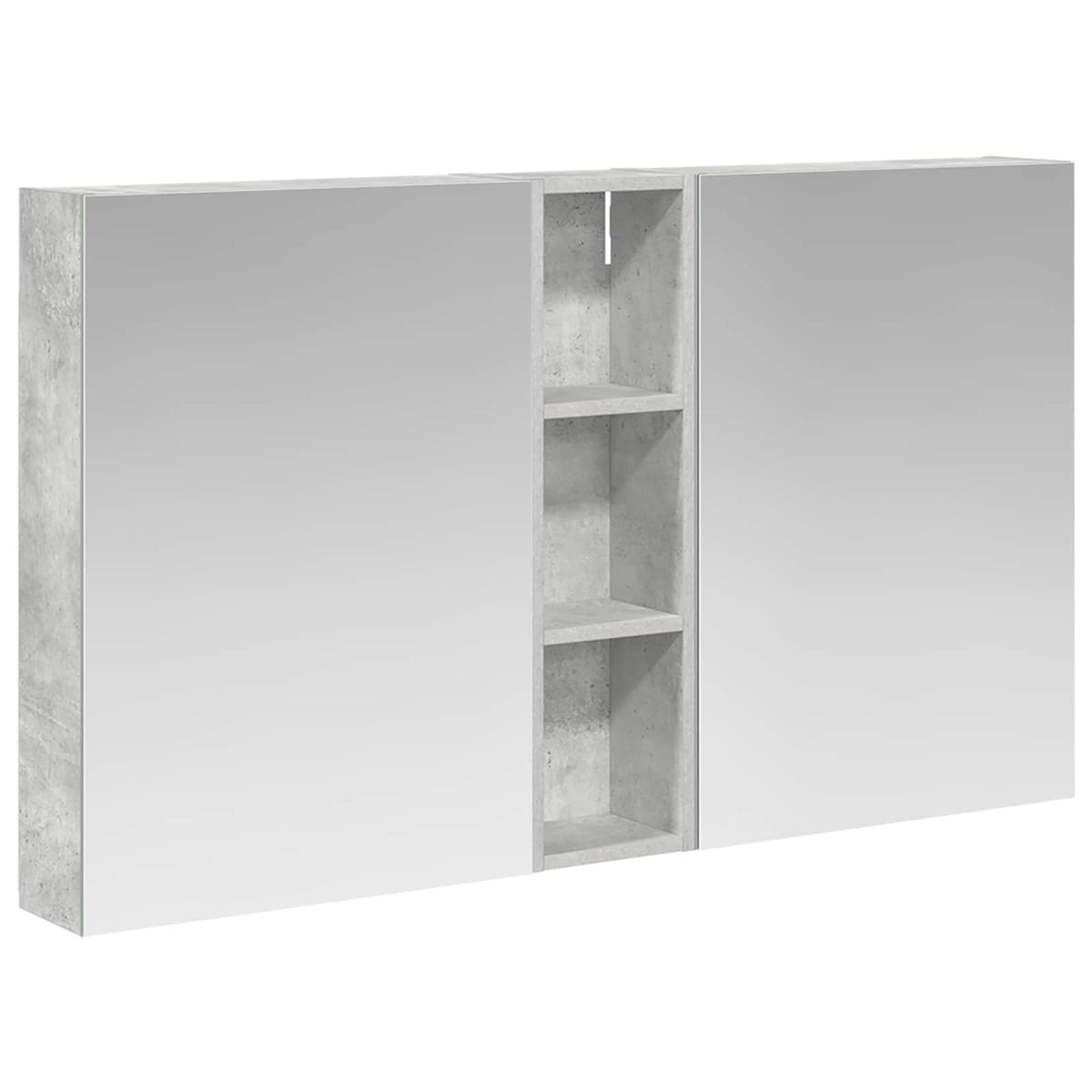 Badrumsskåpsset 3 st 120 x 14,5 x 70 cm Konstruerat trä