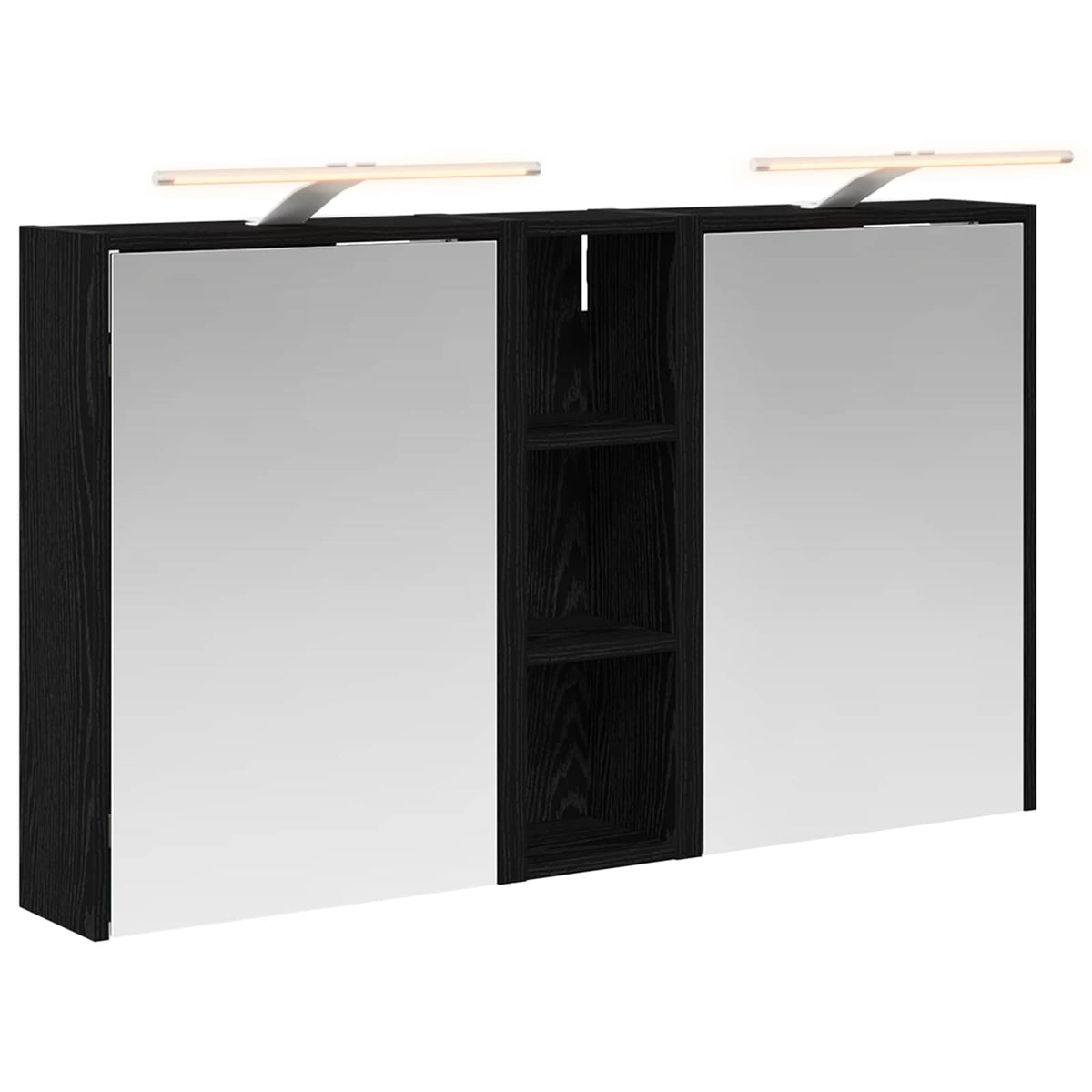 Badrumsskåpsset 3 st 106 x 16 x 62,5 cm Konstruerat trä