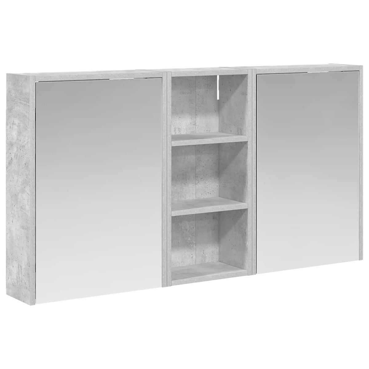 Badrumsskåpsset 3 st 116 x 16 x 62,5 cm Konstruerat trä
