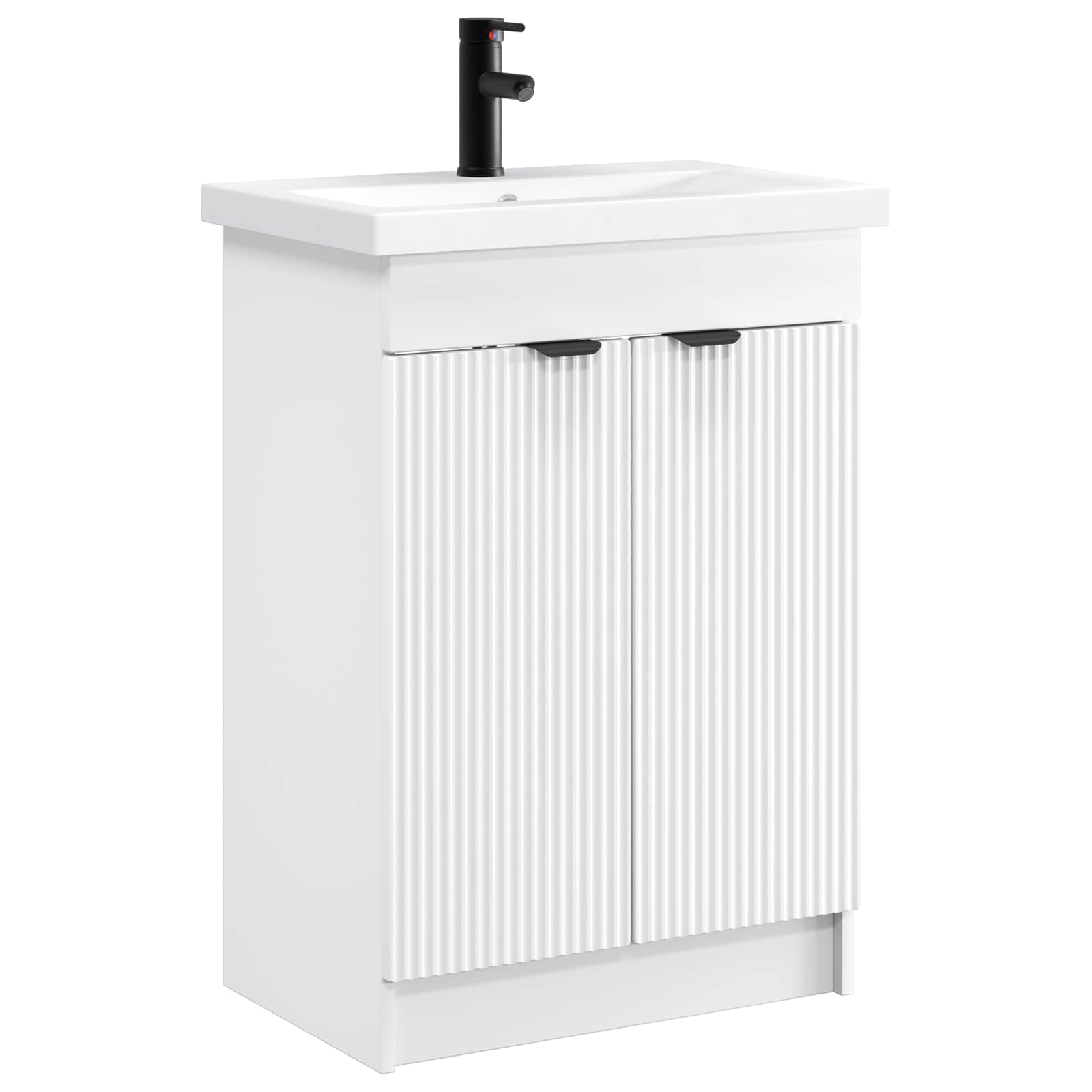 Badrumsmöbelset Vit 78,5 x 37,5 x 81 cm Konstruerat trä