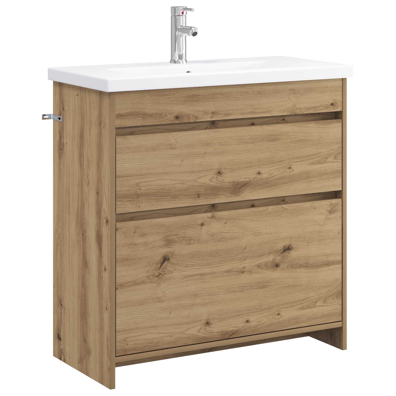 Badrumsmöbelset Artisan-ek 81 x 40 x 84,5 cm Konstruerat trä