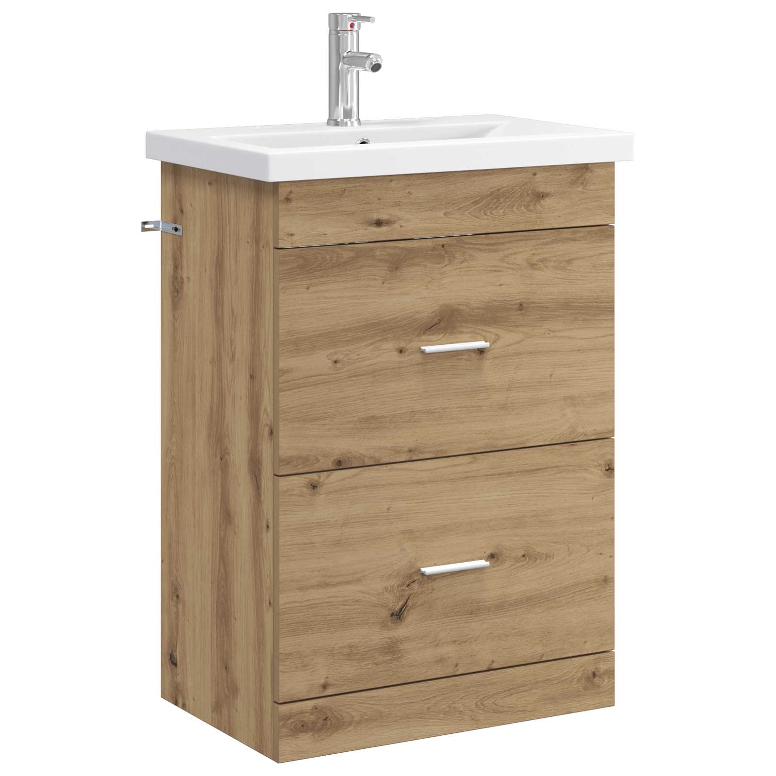 Badrumsmöbelset Artisan-ek 61 x 40 x 84,5 cm Konstruerat trä