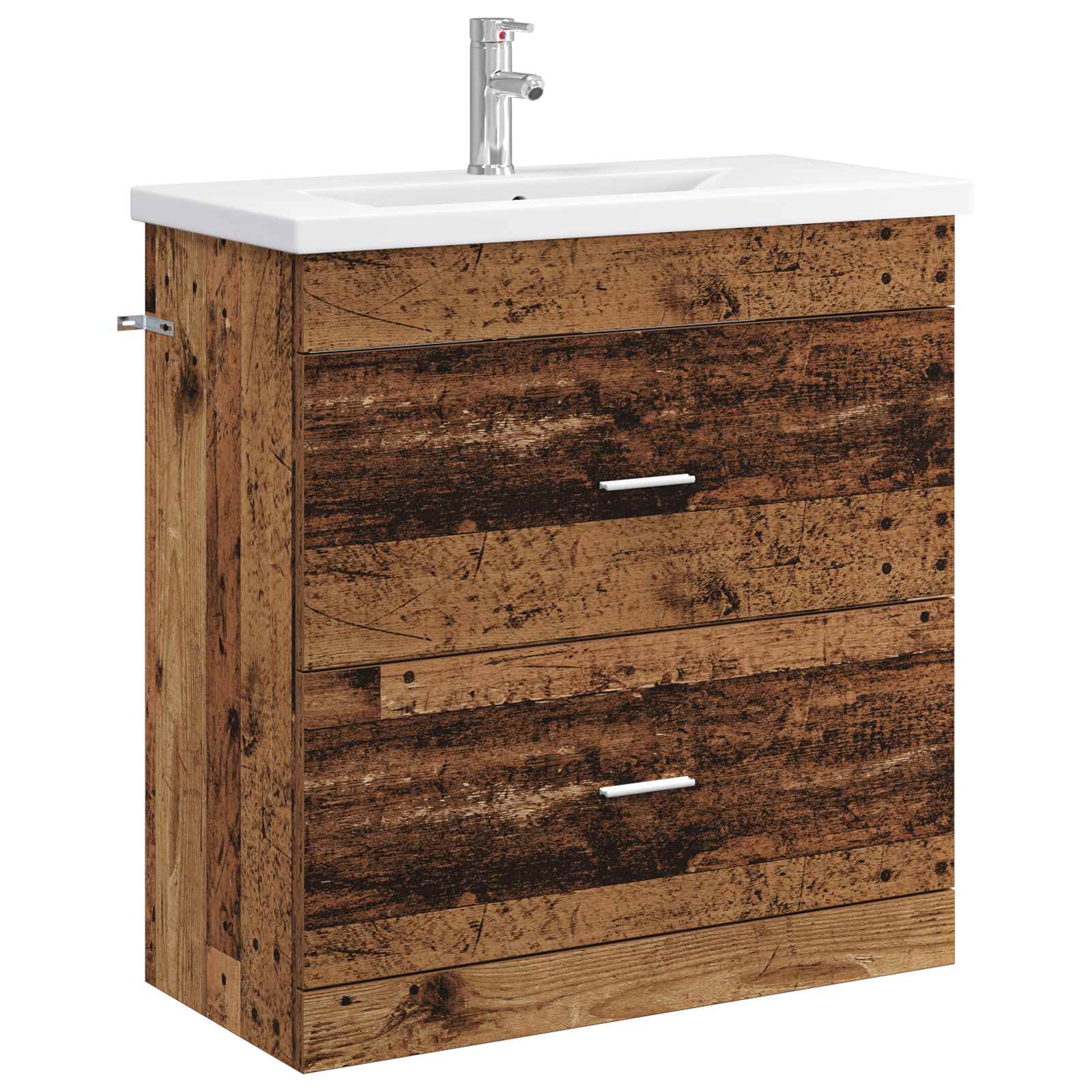 Badrumsmöbelset Gammalt trä 81 x 40 x 84,5 cm Konstruerat trä