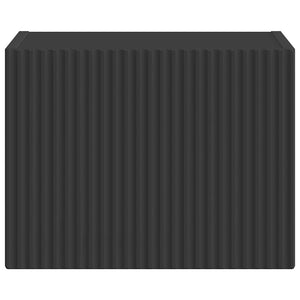 TV Vägghylla Svart 60 x 31 x 29.5 cm Konstruerat trä