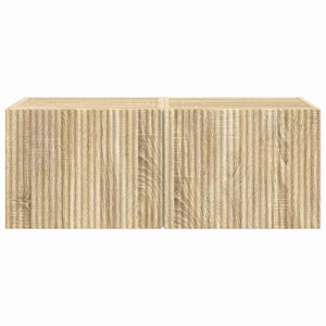 TV Vägghylla 2 pcs Sonoma 60 x 31 x 29.5 cm Konstruerat trä