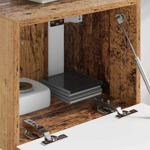 TV Vägghylla Gammalt trä 60 x 31 x 29.5 cm Konstruerat trä