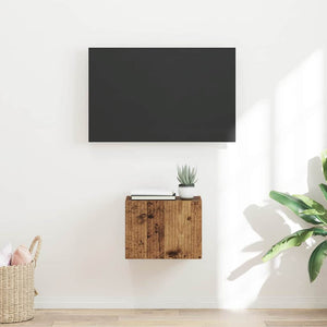 TV Vägghylla Gammalt trä 60 x 31 x 29.5 cm Konstruerat trä