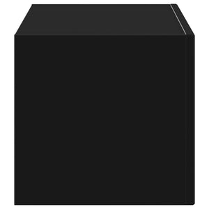 TV Vägghylla Svart 60 x 31 x 29.5 cm Konstruerat trä