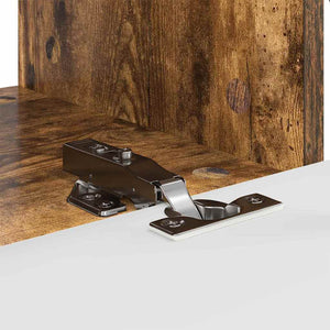 TV Vägghylla Rökt ek 60 x 31 x 29.5 cm Konstruerat trä