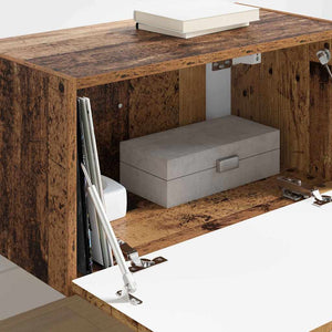 TV Vägghylla Gammalt trä 60 x 31 x 29.5 cm Konstruerat trä