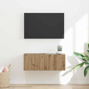 TV Vägghylla Artisan Ek 60 x 31 x 29.5 cm Konstruerat trä