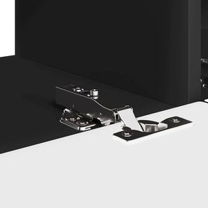 TV Vägghylla 2 pcs Svart 60 x 31 x 29.5 cm Konstruerat trä