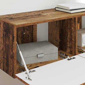 TV Vägghylla Gammalt trä 60 x 31 x 29.5 cm Konstruerat trä