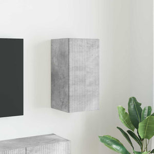 TV Vägghylla Betong 30 x 31 x 60 cm Konstruerat trä