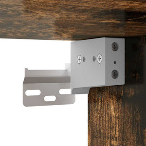 TV Vägghylla Rökt ek 30 x 31 x 60 cm Konstruerat trä