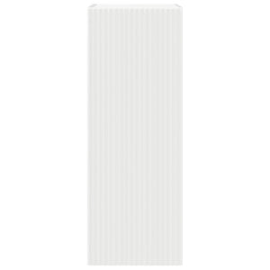 TV Vägghylla 2 pcs Vit 30 x 31 x 80 cm Konstruerat trä