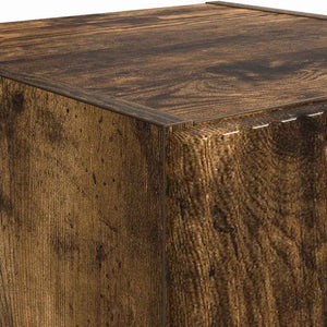 TV Vägghylla Rökt ek 30 x 31 x 100 cm Konstruerat trä