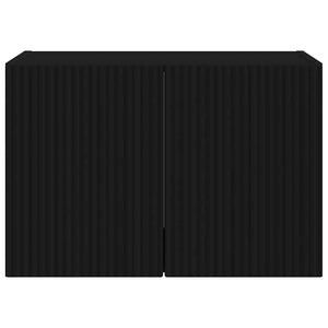 TV Vägghylla Svart 59,5 x 31 x 40 cm Konstruerat trä