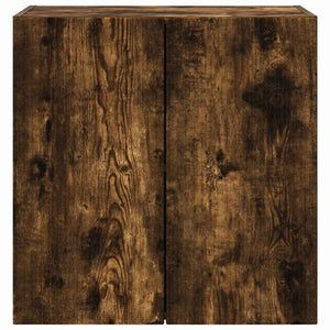 TV Vägghylla Rökt ek 59,5 x 31 x 60 cm Konstruerat trä