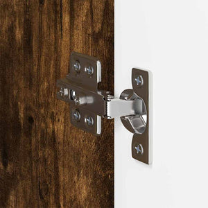 TV Vägghylla Rökt ek 59,5 x 31 x 80 cm Konstruerat trä