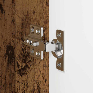 TV Vägghylla Gammalt trä 59,5 x 31 x 100 cm Konstruerat trä