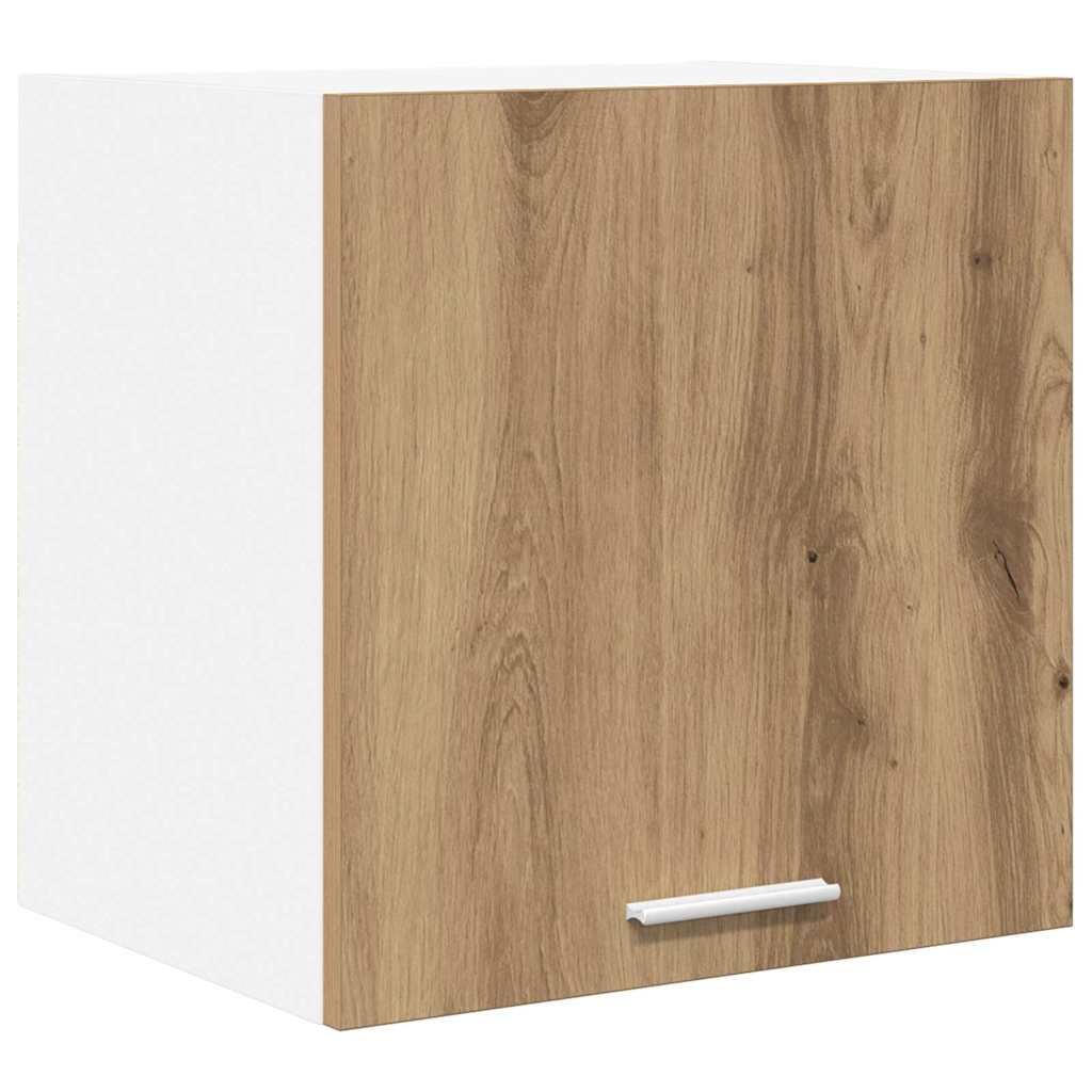 Hängande skåp Artisan ek och vit 40 x 31 x 40 cm