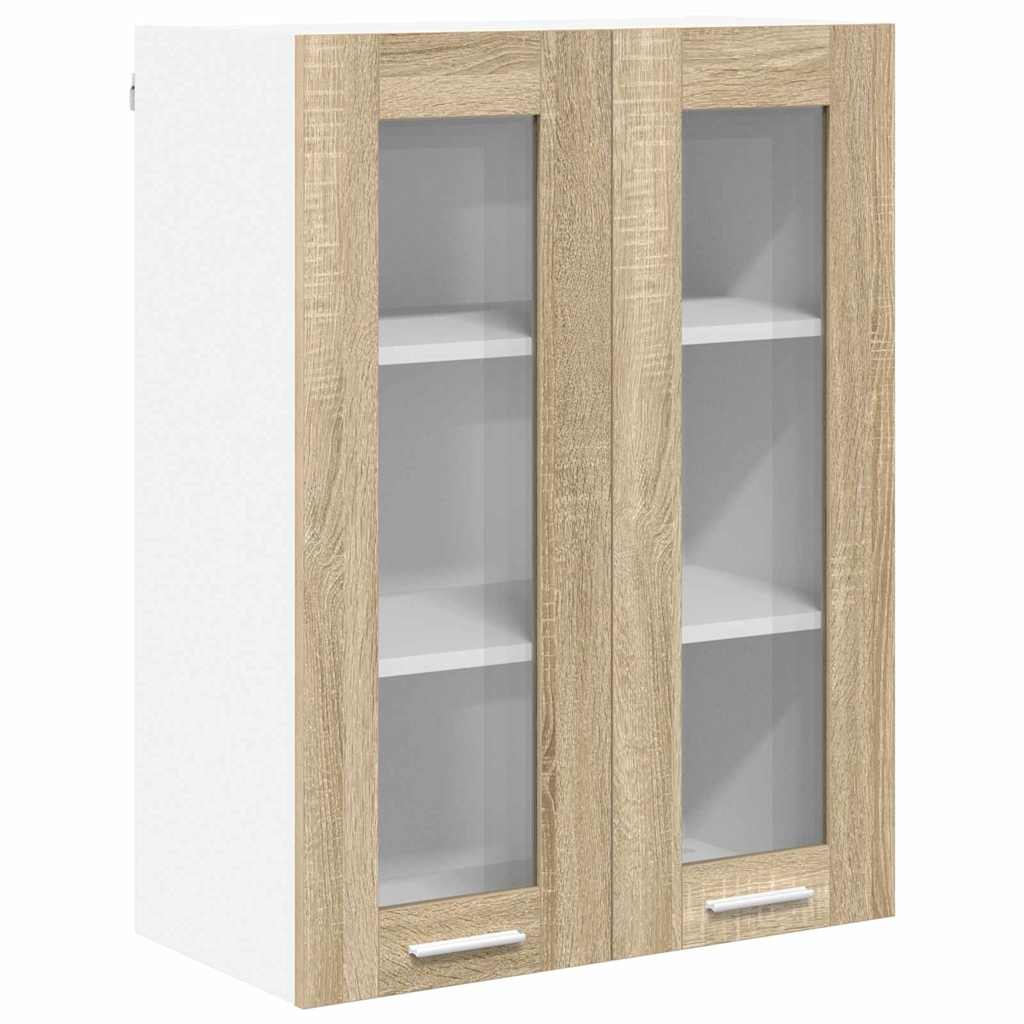 Hängande skåp Sonoma-ek 60 x 31 x 80 cm Konstruerat trä