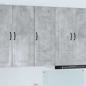 Köksskåp Kalmar Betonggrå 40 x 31 x 100 cm Konstruerat trä