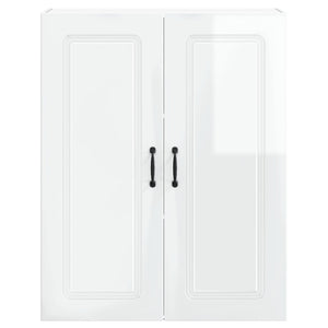 Köksskåp Kalmar Högblanka vita 80 x 31 x 100 cm Konstruerat trä