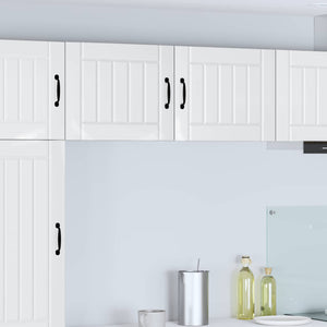 Köksskåp Högblanka vita 50 x 31 x 40 cm Konstruerat trä