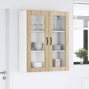 Väggskåp för kök Sonoma-ek 80 x 31 x 100 cm Konstruerat trä