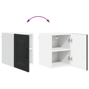 Köksskåp med hylla Svart 30 x 31 x 40 cm Konstruerat trä