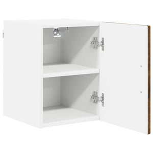 Köksskåp med dörr 2 pcs Rökt ek 30 x 31 x 40 cm Konstruerat trä