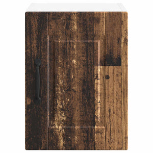 Köksskåp med hylla Gammalt trä 30 x 31 x 40 cm Konstruerat trä