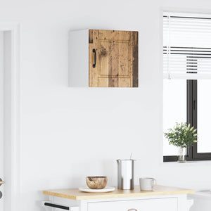 Köksskåp med hylla Gammalt trä 40 x 31 x 40 cm Konstruerat trä