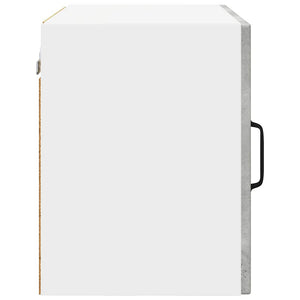 Köksskåp med hylla Betonggrå 50 x 31 x 40 cm Konstruerat trä