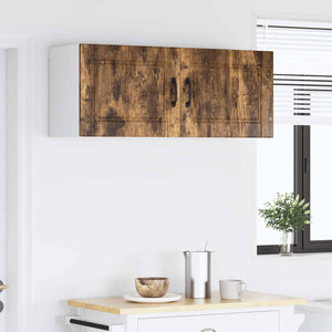 Köksskåp med dörr 2 pcs Rökt ek 50 x 31 x 40 cm Konstruerat trä