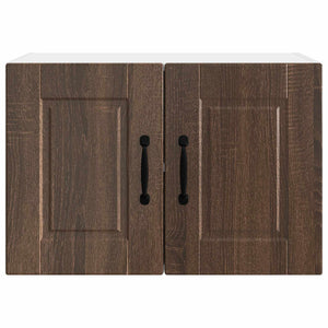 Köksskåp med hylla Brun Ek 60 x 31 x 40 cm Konstruerat trä