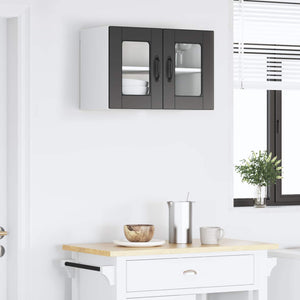 Köksskåp med hylla Svart 60 x 31 x 40 cm Konstruerat trä