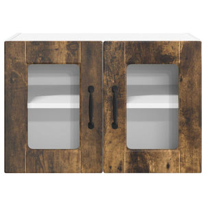 Köksskåp med hylla Rökt ek 60 x 31 x 40 cm Konstruerat trä