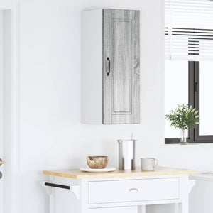 Köksskåp med hylla Grå Sonoma 30 x 31 x 80 cm Konstruerat trä